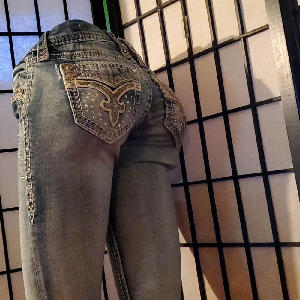 Rock revival jeans womens size 24